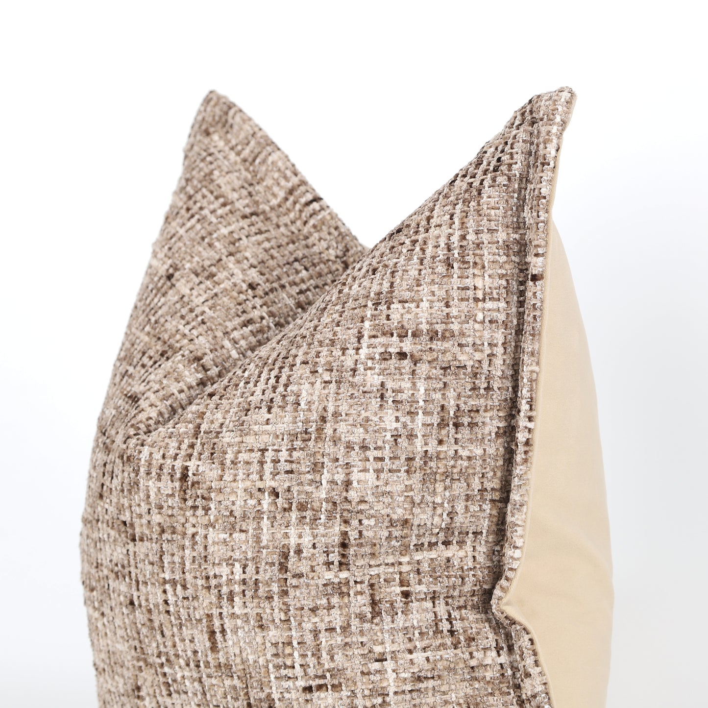 Minimalist Beige Accent Pillow Cover