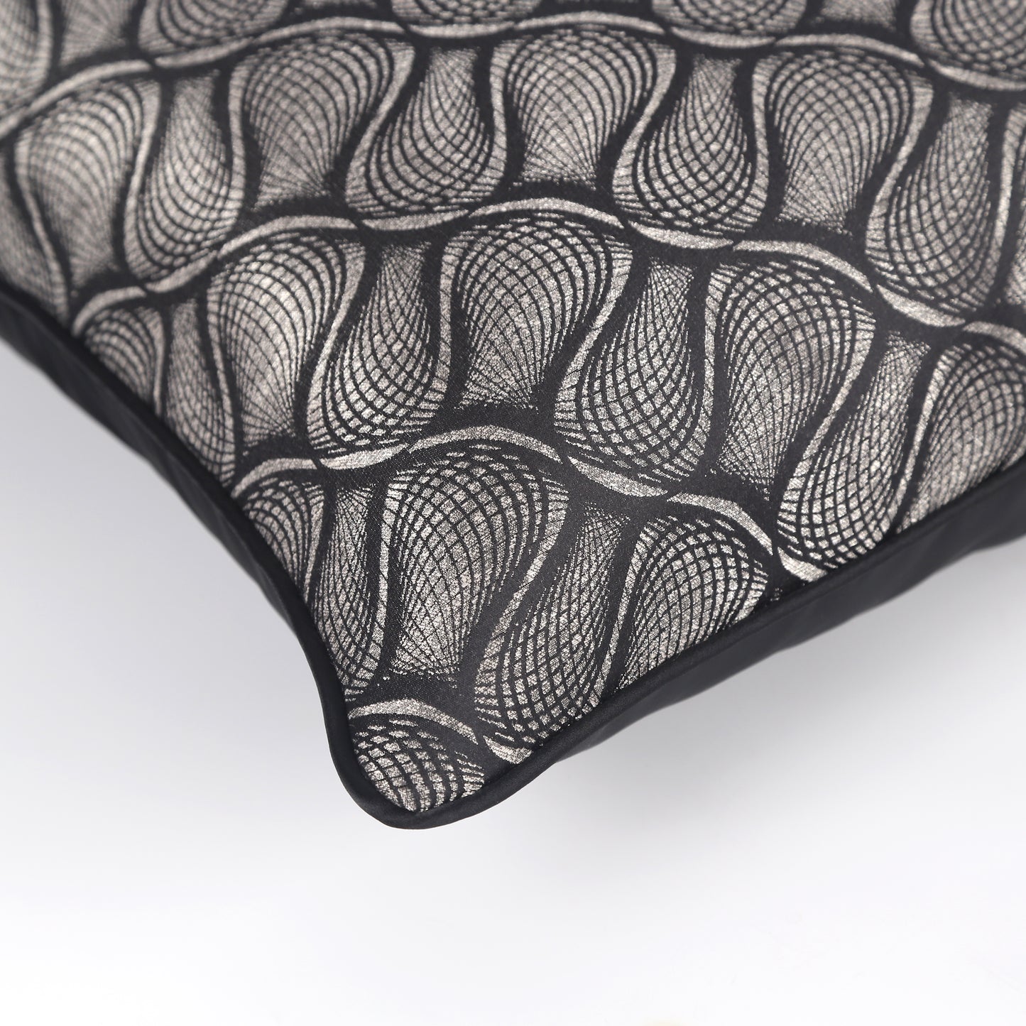 Luxury Grey Accent Pillow Cover